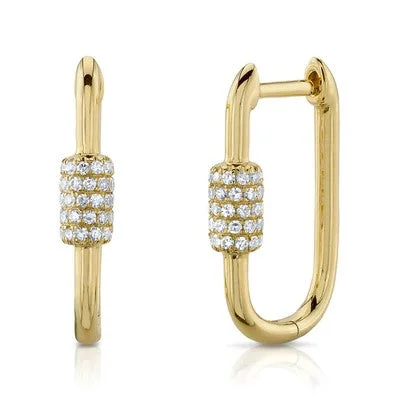 Women’s infinity earrings-0.24CT DIAMOND EARRING