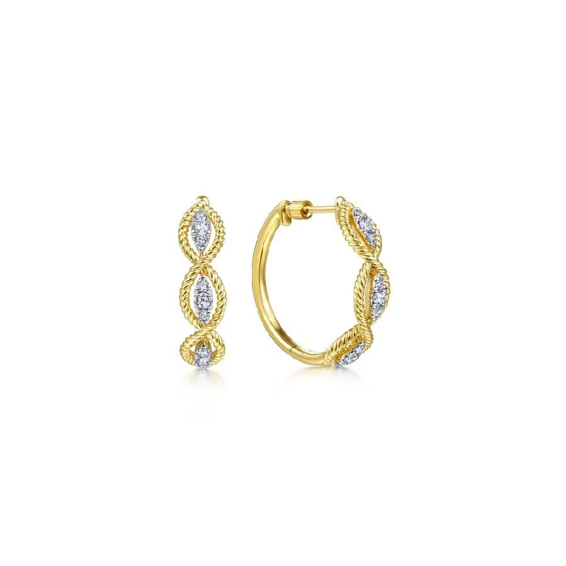 Women’s silver drop earrings-Diamond Earring