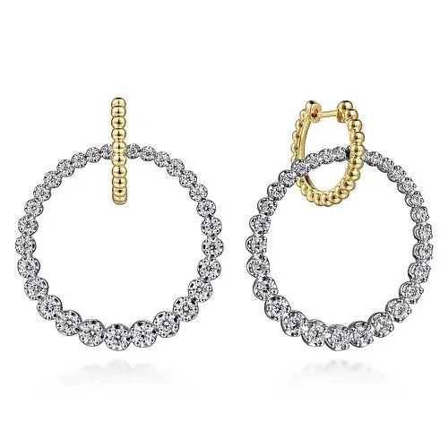 Women’s long earrings-Diamond Earring