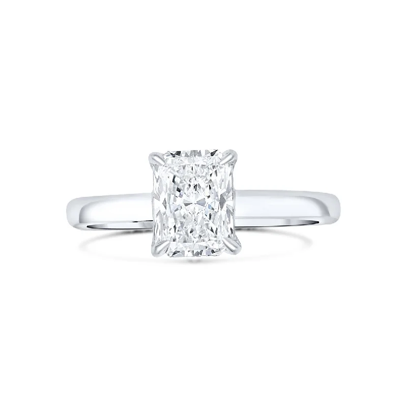 Radiant Cut Lab Grown Diamond Solitaire