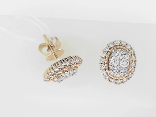 Women’s zirconia earrings-Diamond Earring