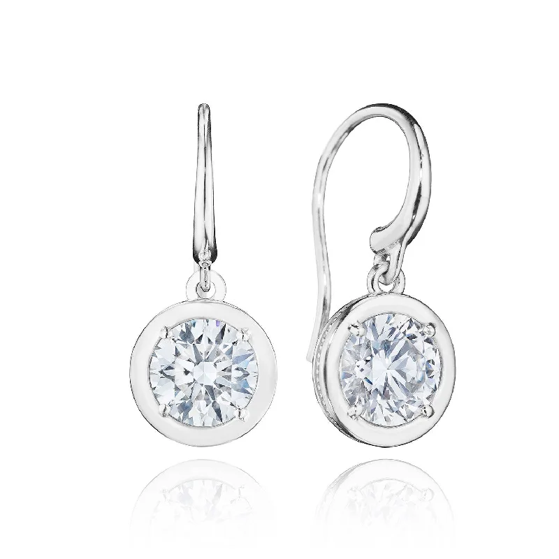 Women’s hoop earrings for casual wear-TACORI Allure | Diamond French Wire Earring - 3.08ct FE824RD75LD