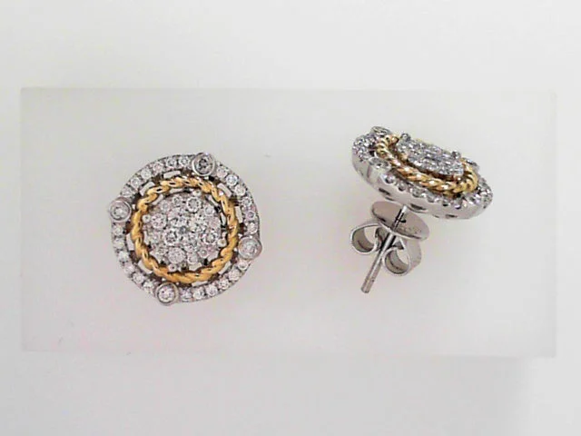 Women’s chunky earrings-Diamond Earring