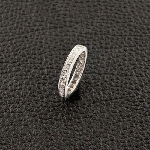 Round Diamond Channel set Band