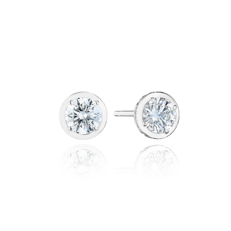 Women’s trendy earrings-TACORI Allure | Round Diamond Stud Earring - 1ct FE823RD5LD