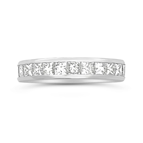 Princess cut Diamond Eternity Band