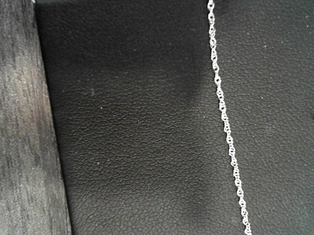 Women’s silver necklaces-.9MM SPARKLE SINGAPORE CHAIN (