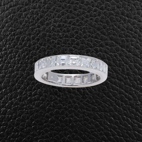 Square Diamond Eternity Band