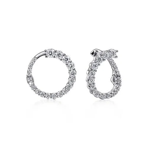 Women’s vintage earrings-Diamond Earring