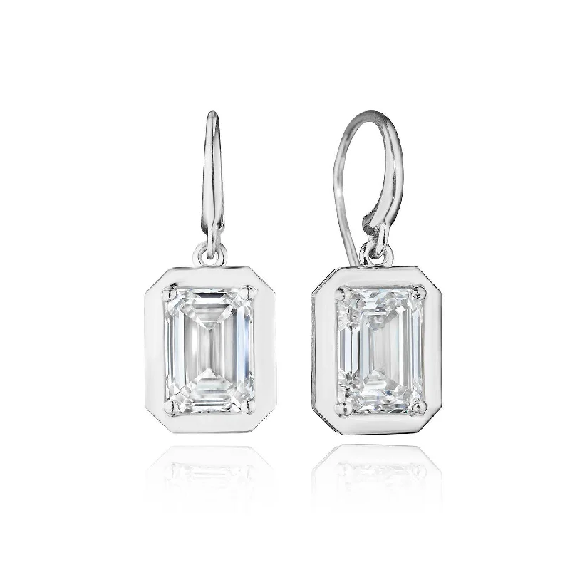 Women’s gold stud earrings-TACORI Allure | Diamond French Wire Earring - 4.1ct FE824EC85X6LD