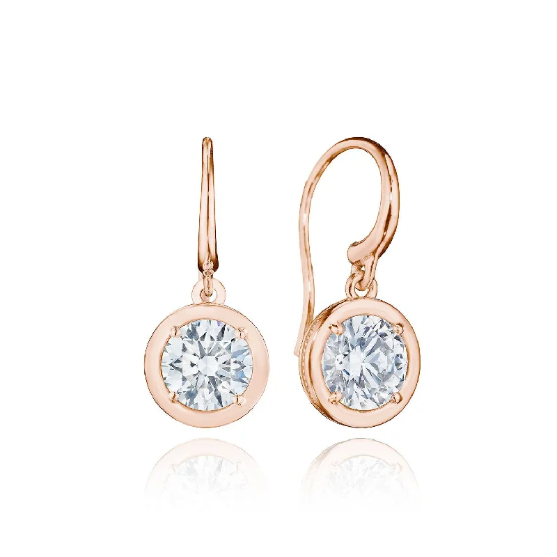 Women’s elegant earrings-TACORI Allure | Diamond French Wire Earring - 2.08ct FE824RD65LDPK