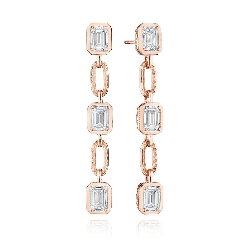 Women’s minimalistic earrings-TACORI Allure | Lab Grown Diamond Drop Earring FE825EC55X4LDPK