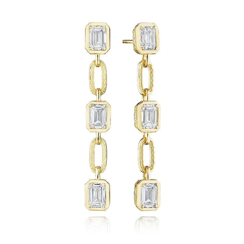 Women’s crystal earrings-TACORI Allure | Lab Grown Diamond Drop Earring FE825EC55X4LDY