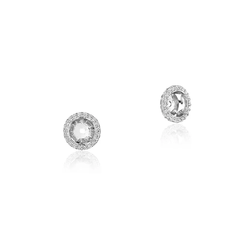 Women’s everyday earrings-TACORI Bloom | Diamond Earring Jackets FE808RD65