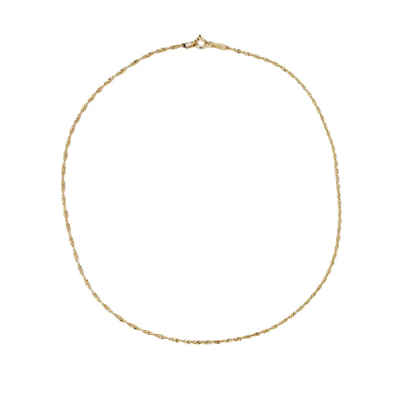 Women’s luxury necklaces-THE ROPE CHAIN CHOKER