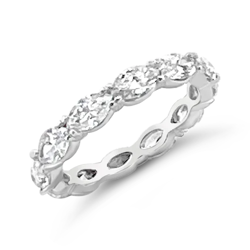 Marquise Diamond Eternity Band