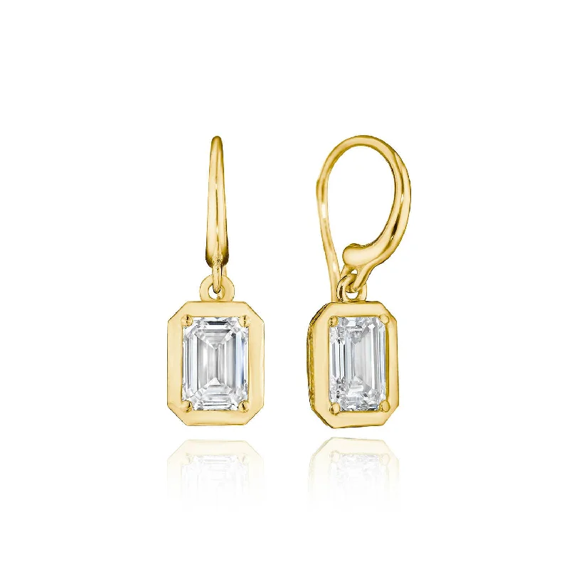 Women’s diamond drop earrings-TACORI Allure | Diamond French Wire Earring - 1.5ct FE824EC65X45LDY