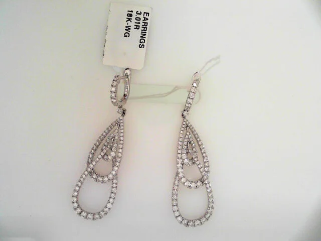 Women’s diamond hoop earrings-Diamond Earring