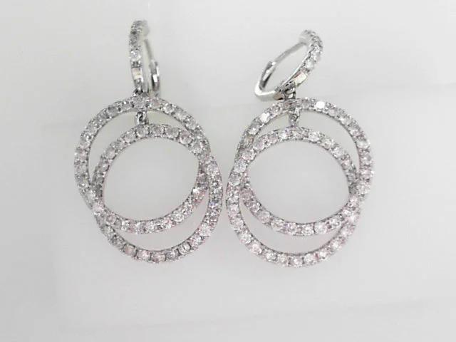 Women’s nature-inspired earrings-Diamond Earring