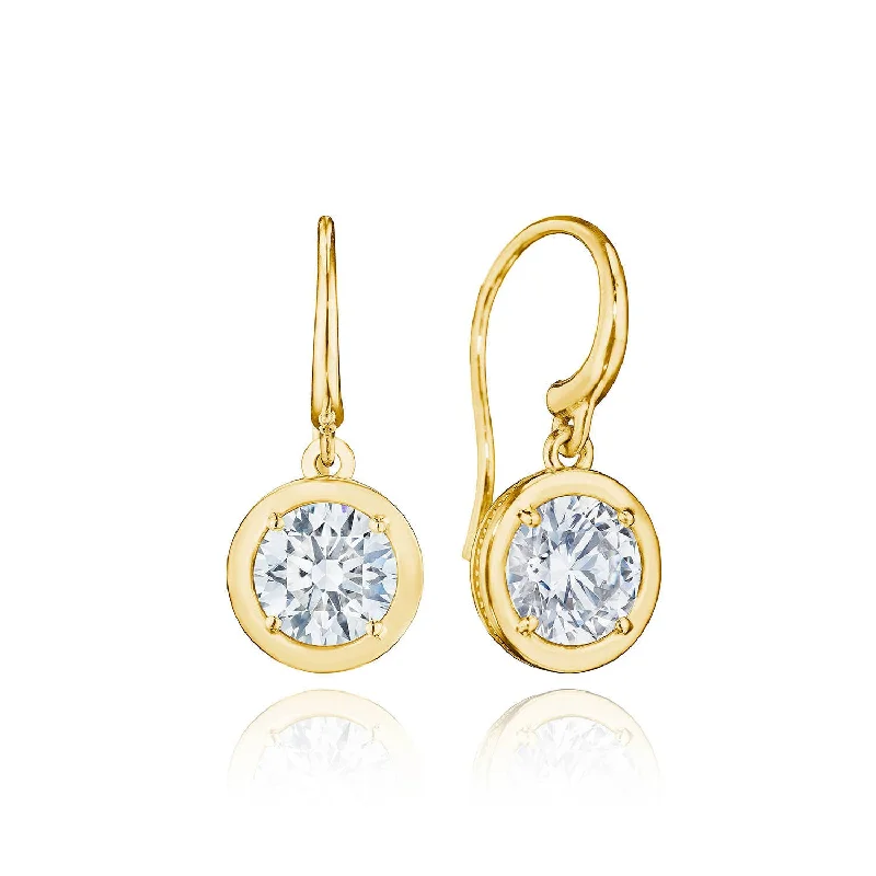 Women’s butterfly earrings-TACORI Allure | Diamond French Wire Earring - 2.08ct FE824RD65LDY