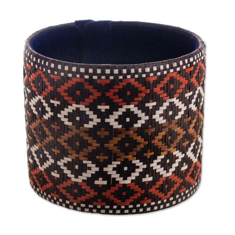 Women’s fashion bracelets-Novica Handmade Dance Of Gratitude Natural Fiber Cuff Bracelet