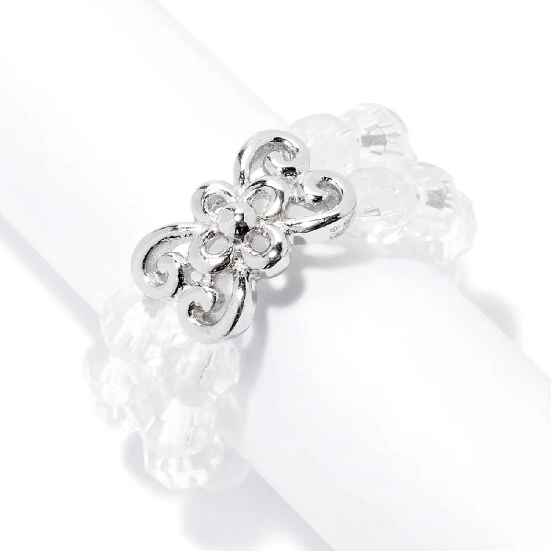 Women’s timeless rings-925 Sterling Silver Crystal Ring