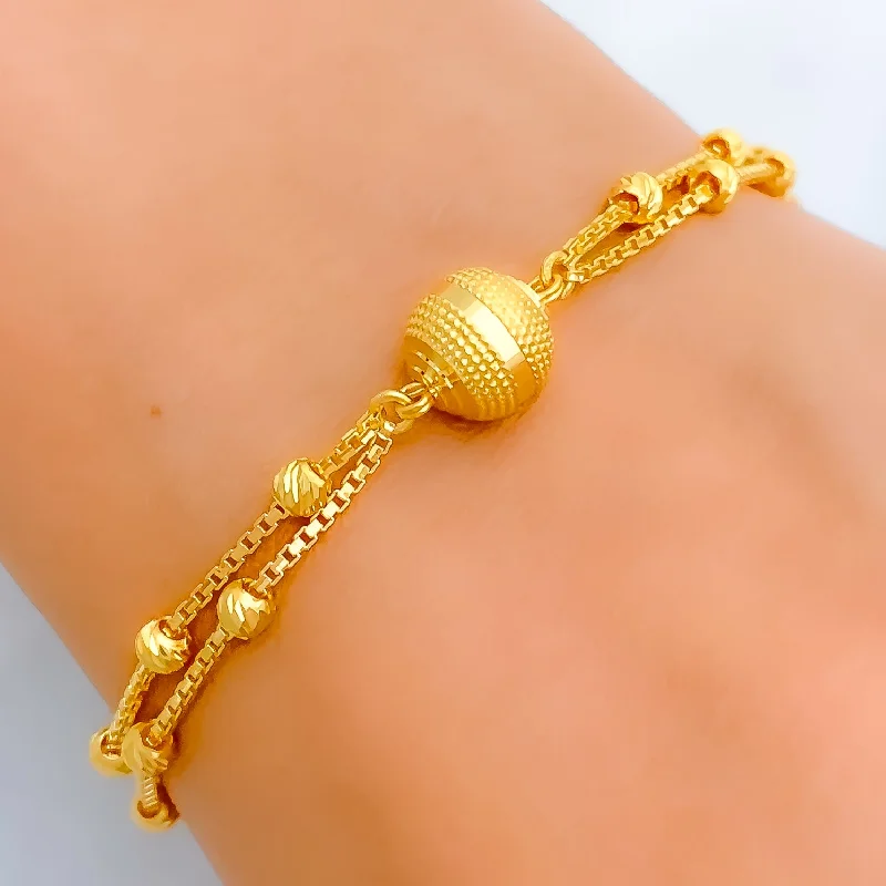 Women’s diamond bracelets-Classy Orb Bracelet