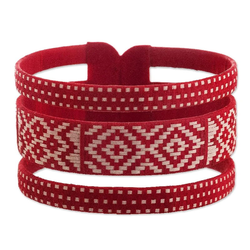 Women’s nature-inspired bangles-Novica Handmade Harvest Weave Natural Fiber Cuff Bracelet